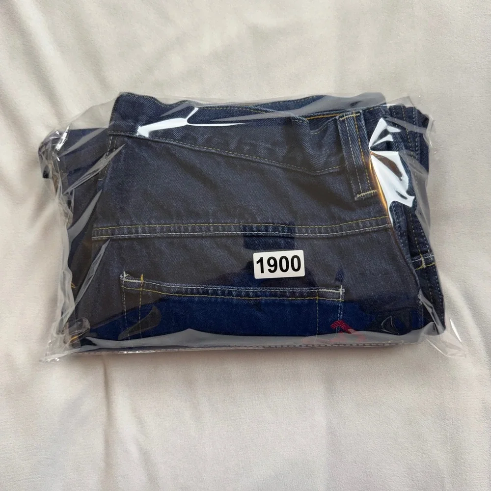 VTG Willie Esco Duns 1967 Baggy Wide Leg Hip Hop Jeans Mens 36x34 Dark Wash Y2K